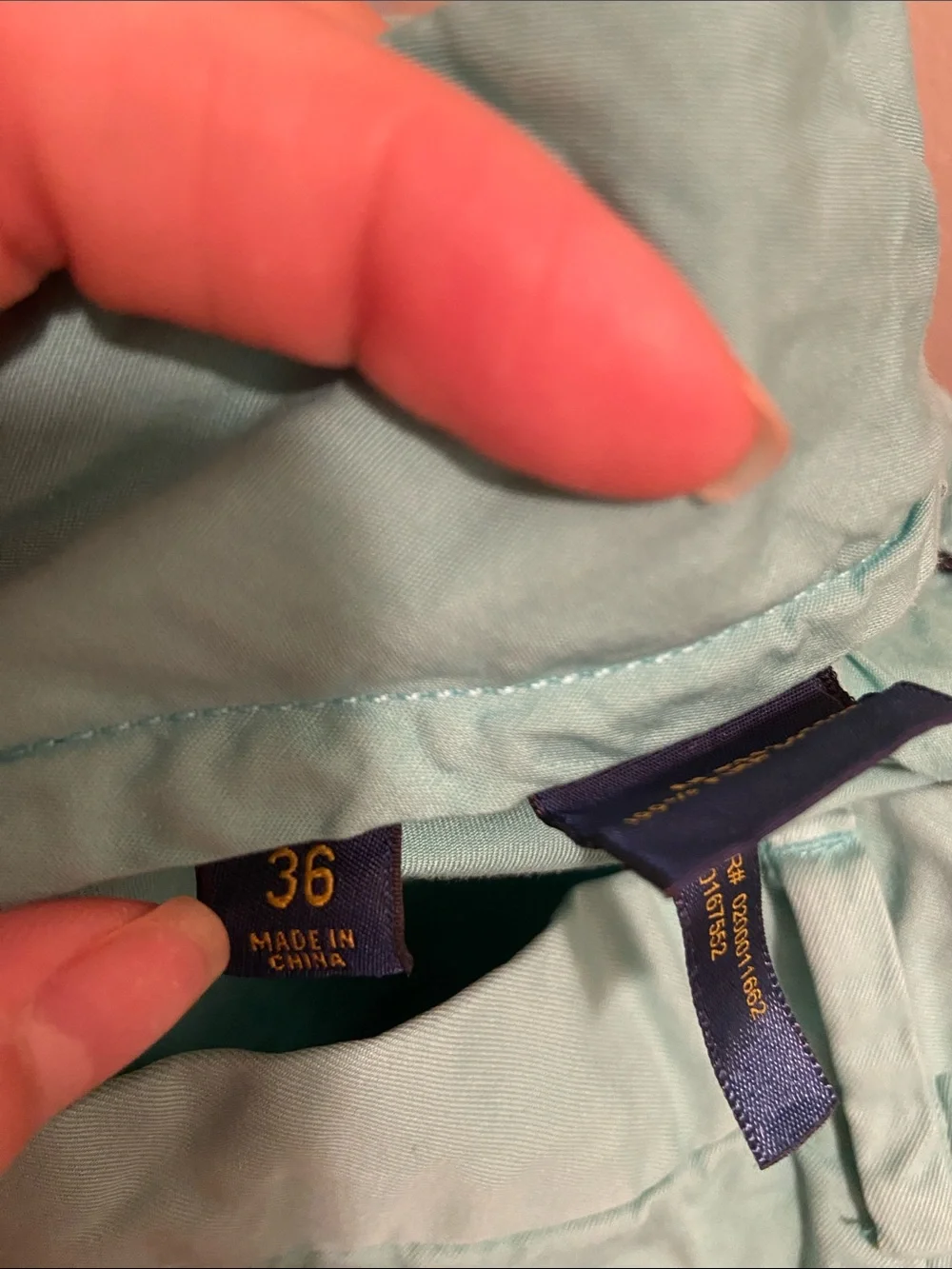 Polo by Ralph Lauren Teal Flat-Front Men's Shorts